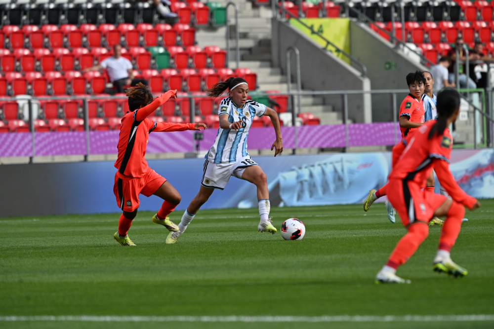 Selección Femenina Sub 20: Argentina cayó 1-0 ante República de Corea (15/9)