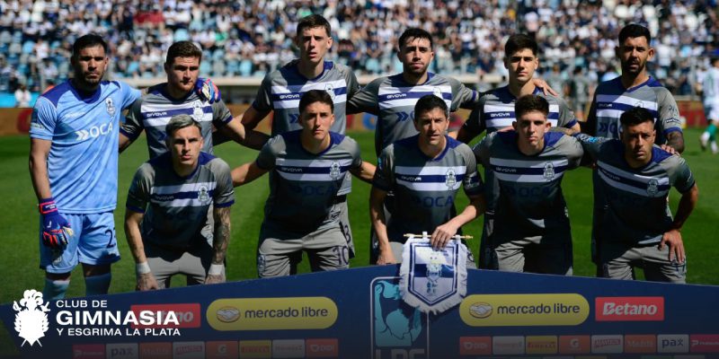 Foto de la nota: Gimnasia igualó 2-2 ante Banfield en el Bosque