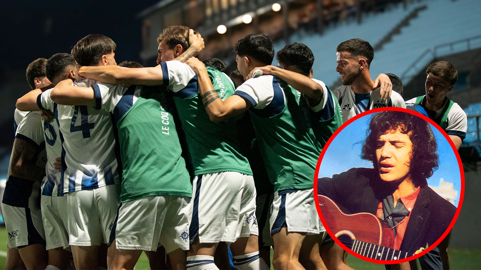 Foto de la nota: Club Atlético Talleres decoró el vestuario de reserva con la frase "El amor es más fuerte"
