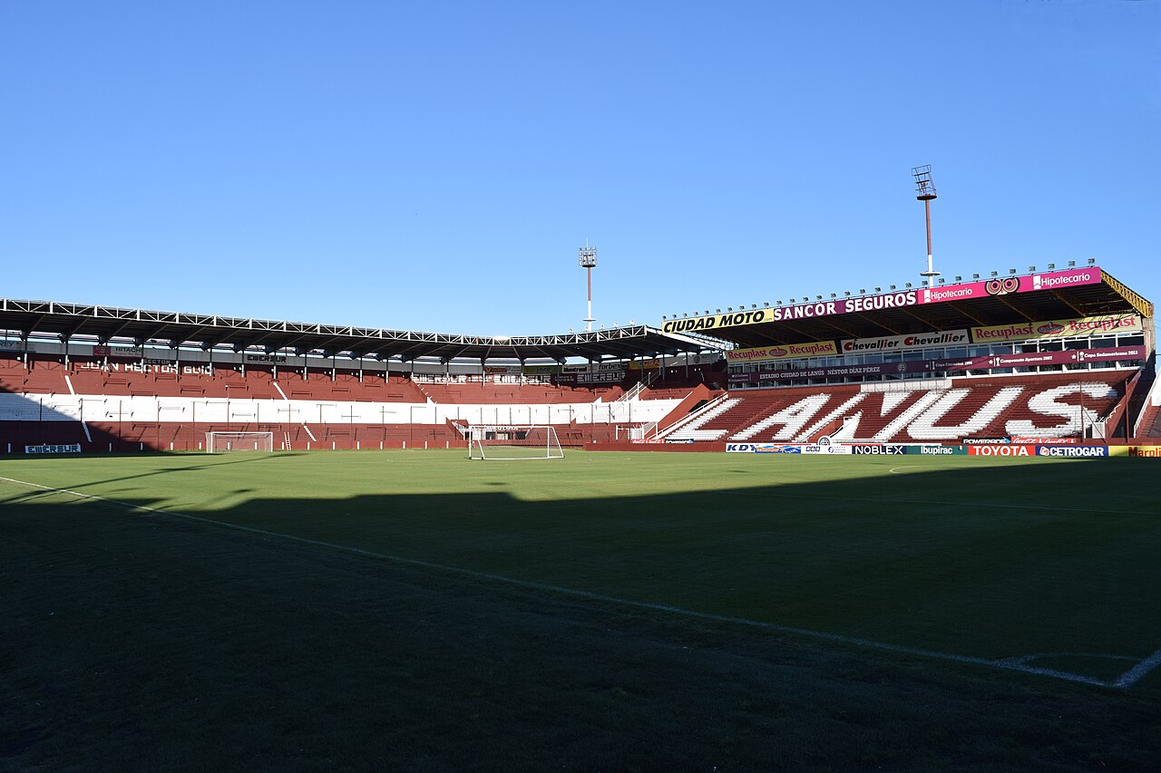 Tribunas del estadio de Lanús