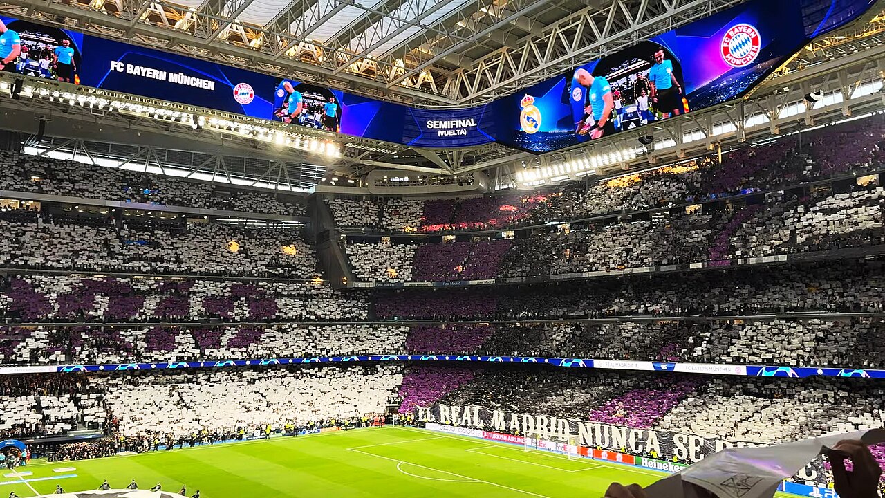 Estadio Santiago Bernabéu en 2024